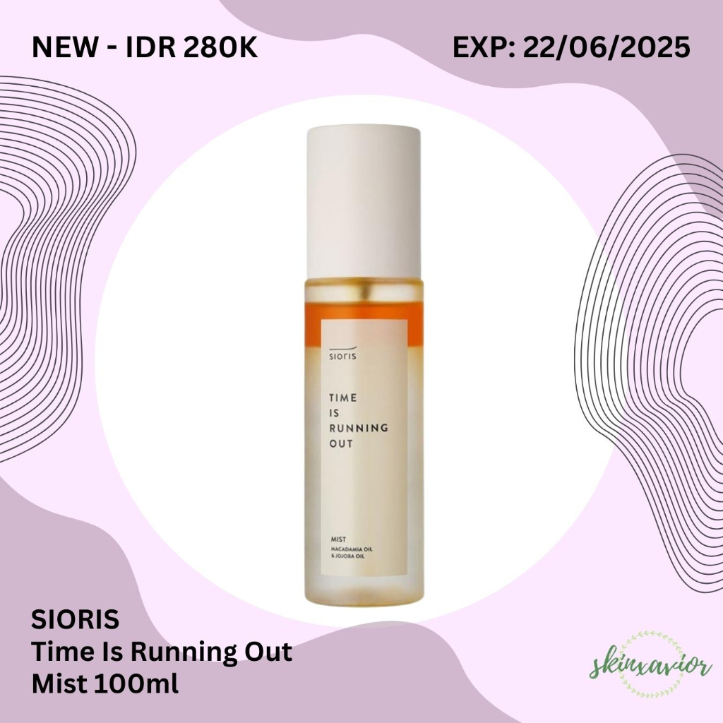 [NEW] - SIORIS Time Is Running Out Mist 100ml