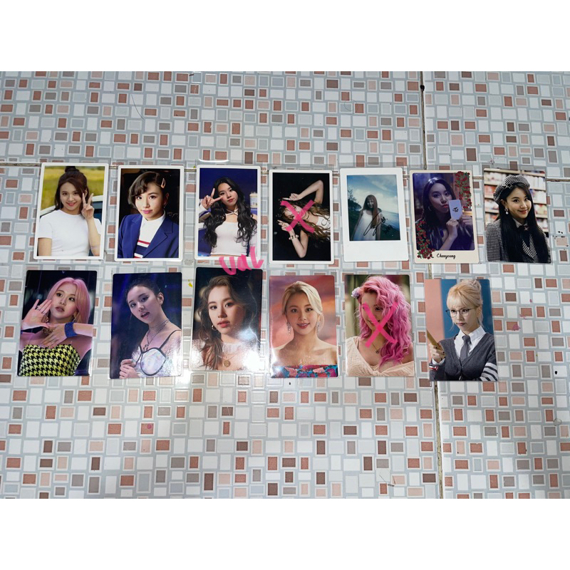 monograph chaeyoung photocard twice mono