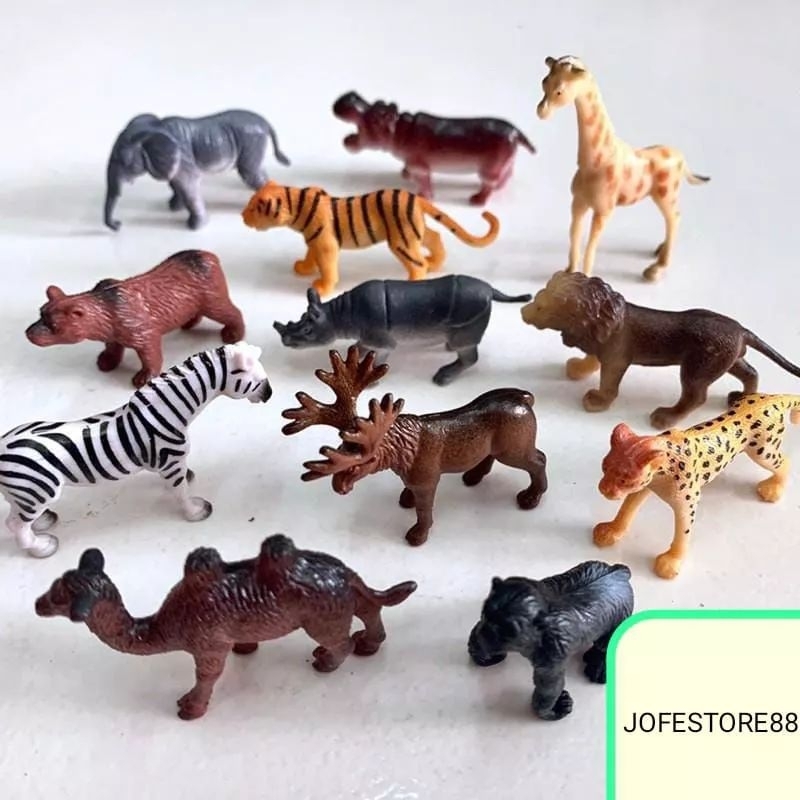 JOFESTORE88 X FerenHongXia MAINAN HEWAM KECIL BINATANG ANIMAL FIGURE