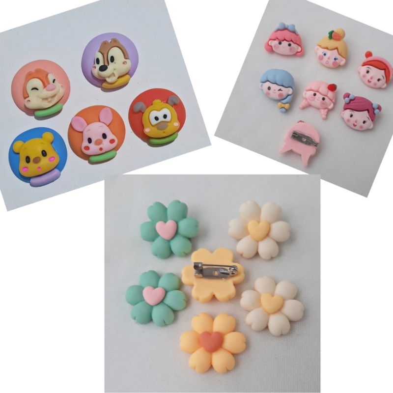 Bros Clay Resin Paket / Bros Mini Clay Lucu / Bros Hijab