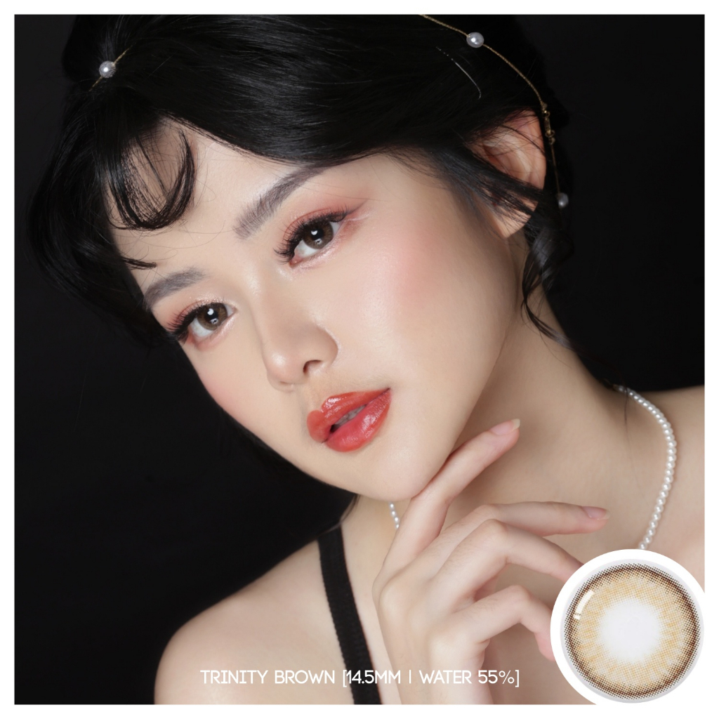 Mikhayloveshop x Millen Ktjhia - Softlens Trinity Brown | ROMANDGLAM Collection