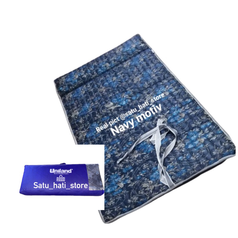 kasur lipat tas uniland