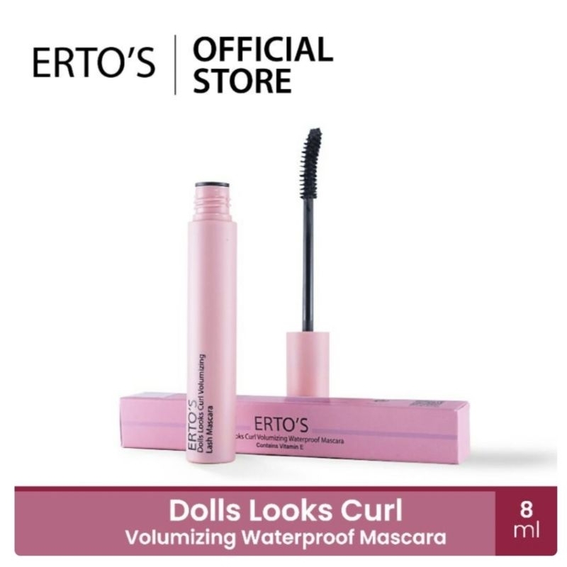 ERTO'S DOLLS LOOKS CURL VOLUMIZING WATERPROOF MASCARA