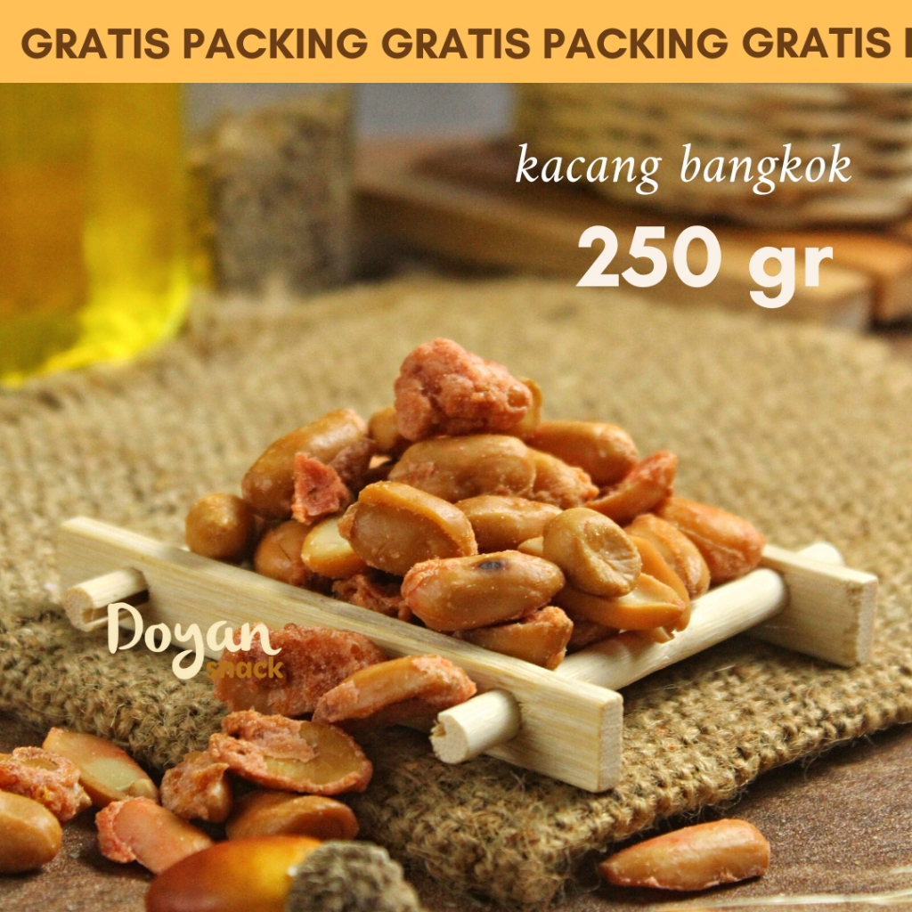 

KACANG BANGKOK 250GR / KACANG BANGKOK DAUN JERUK / KACANG BANGKOK SUPER