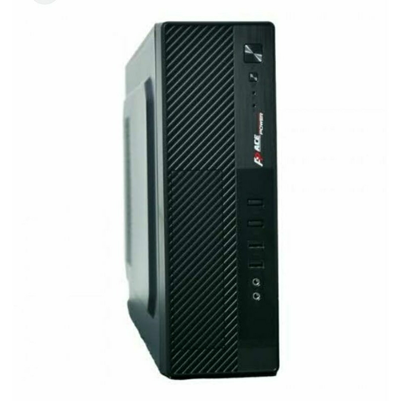 Ace Power Casing Komputer Slim MATX include PSU 400W Fsp + 1Fan - Casing PC Slim MATX