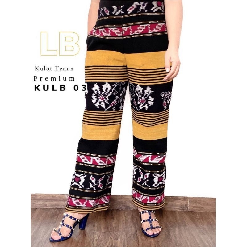 CELANA TENUN, KULOT LONGGAR WANITA