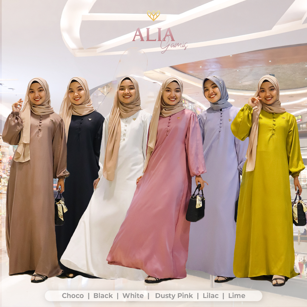 GAMIS SHAKILA PREMIUM FASHION MUSLIM DRESS GAMIS OUTFIT