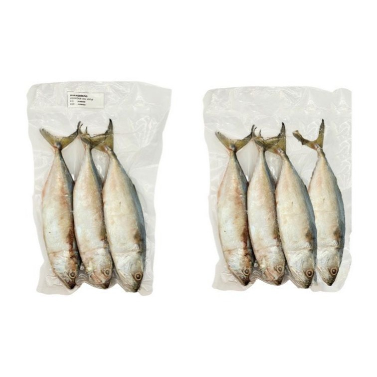 

Ikan Kembung Banjar Lokal Utuh Frozen Seafood - 500gram