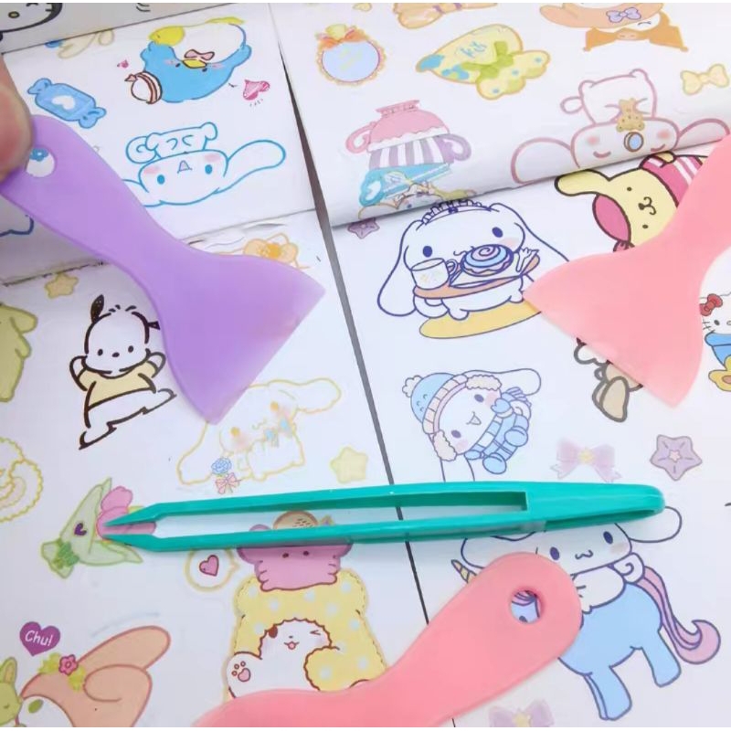 Stiker Sanrio|Buku Stiker|Stiker Kuromi