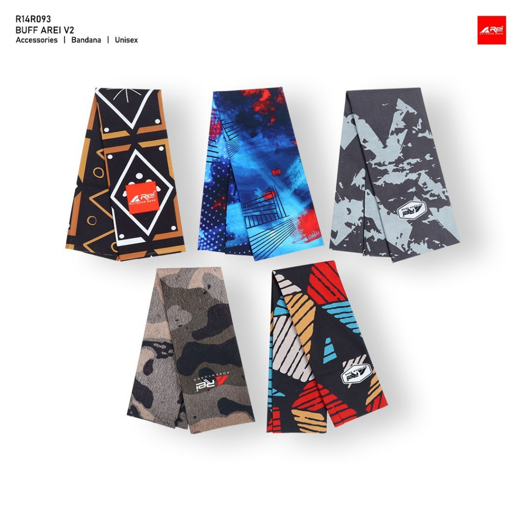 Wave_Dass - Buff Bandana Arei V2 Outdoor Gear Multifungsi