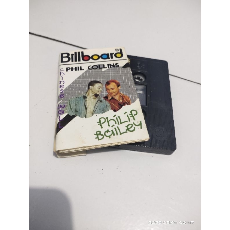 kaset pita phil collins / philip bailey