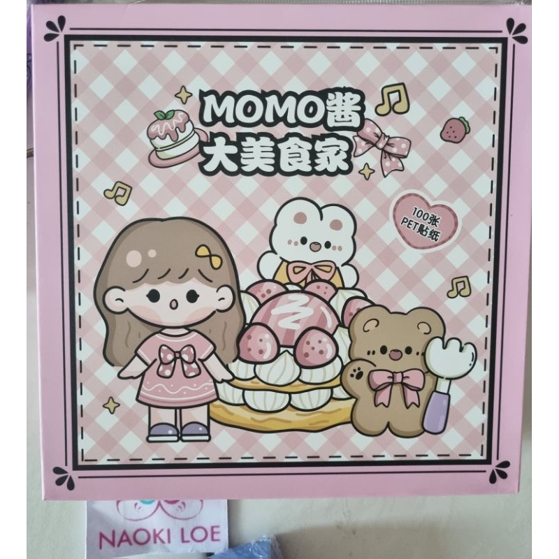 

NEW!! Stiker MOMO Cake/ BT21 /daily life