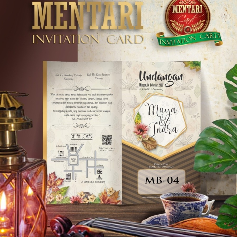 

Undangan mentari MB 04