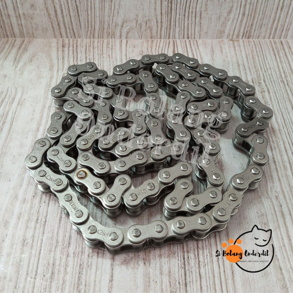 RANTE RODA 428 H MURAH TEBAL BERKUALITAS 108L / 110L / 120L / 128L RANTAI RODA 428 KYS PART