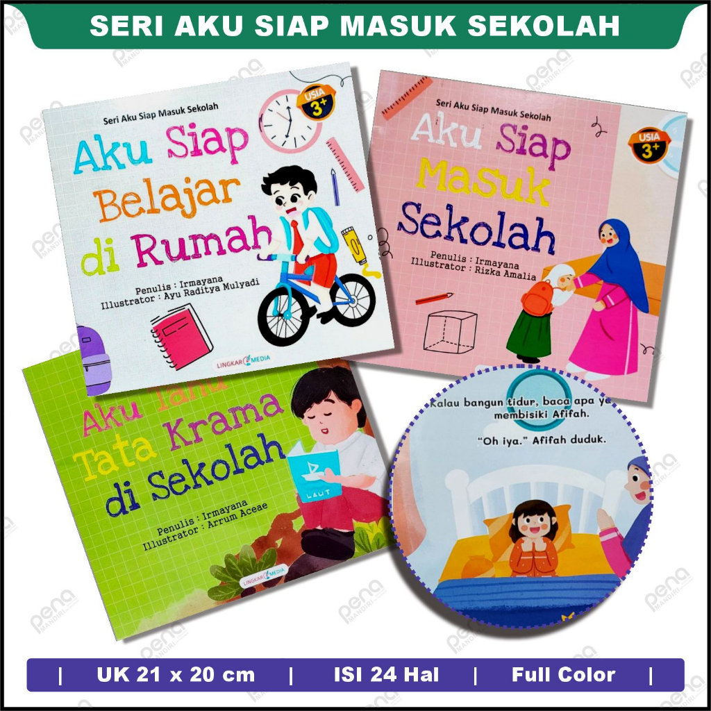 Seri Aku Siap Masuk Sekolah - Lingkar Media