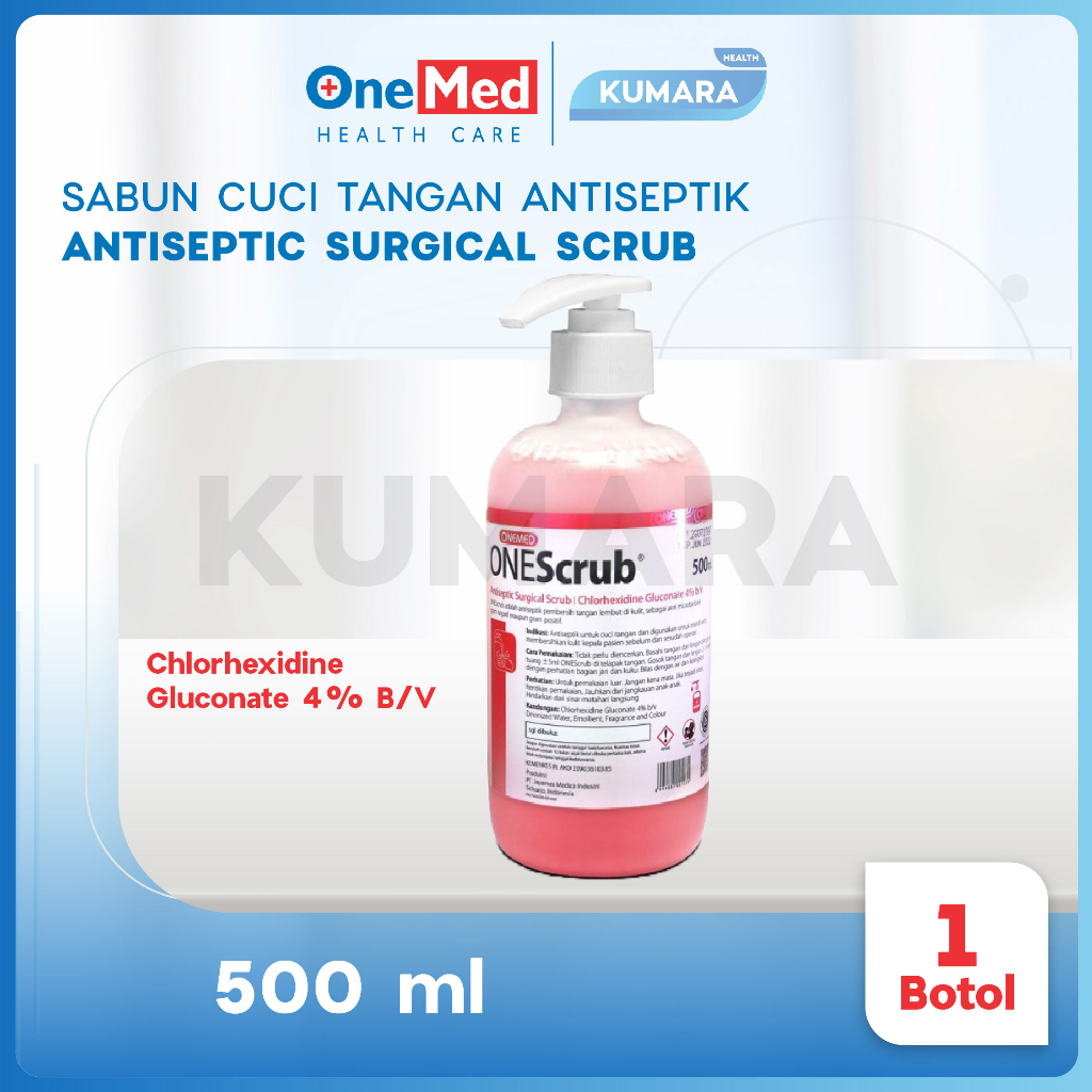 ONEMED -  OneScrub 500ml / Handscrub Sabun Cuci Tangan Antiseptik