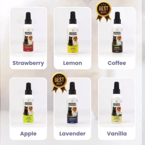 REMOV 100mL Spray Penghilang Bau Tanpa Noda