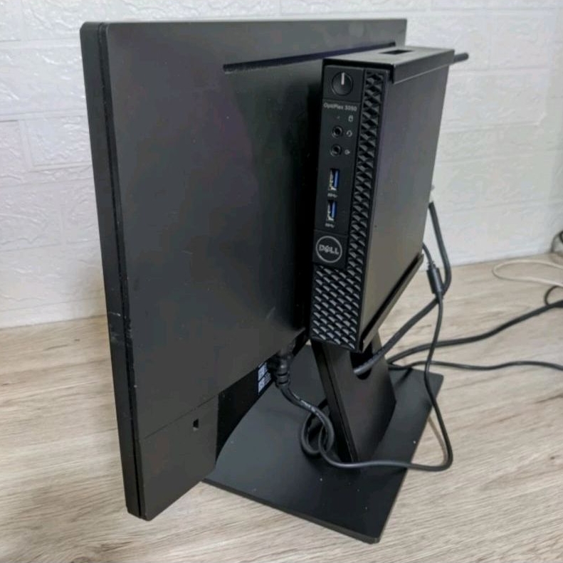 PAKET KOMPUTER DELL SIAP PAKAI PC MINI 3050 I3-7100T RAM 8GB HDD 500GB + MONITOR