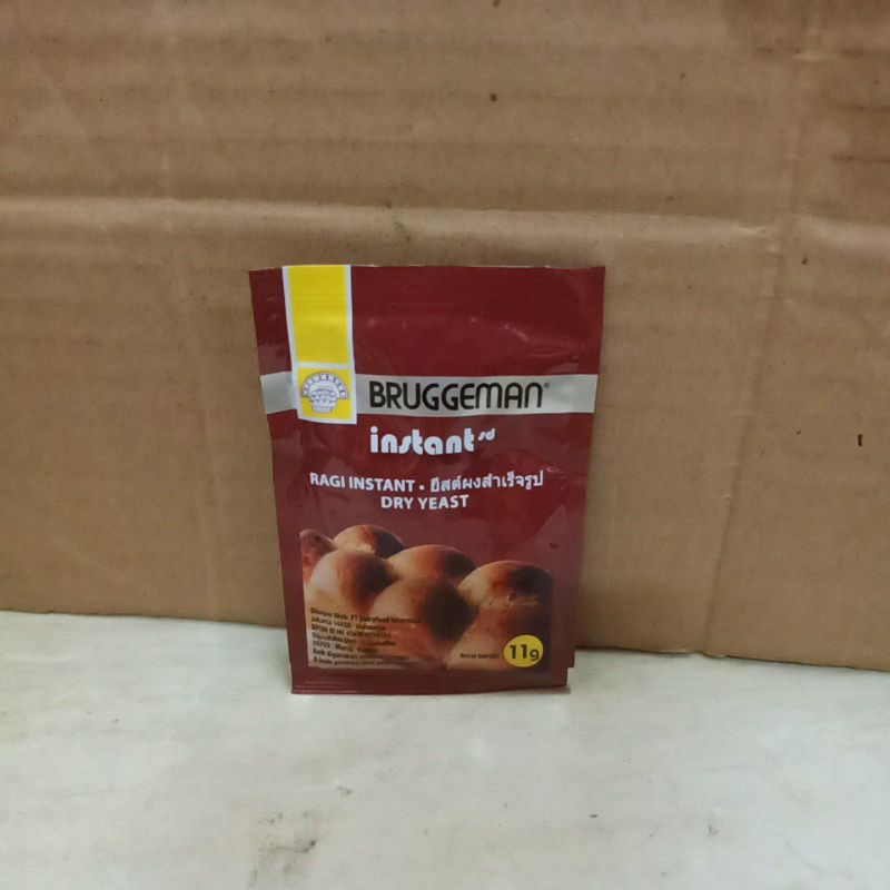

Bruggeman Brown Ragi Instant Dry Yeast 11 gr