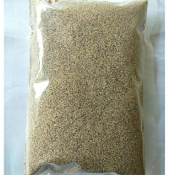 

TERBAIK BUBUK BIJI RAMI COKLAT BUBUK/BROWN FLAXSEED HERBAL- 500 GRAM
