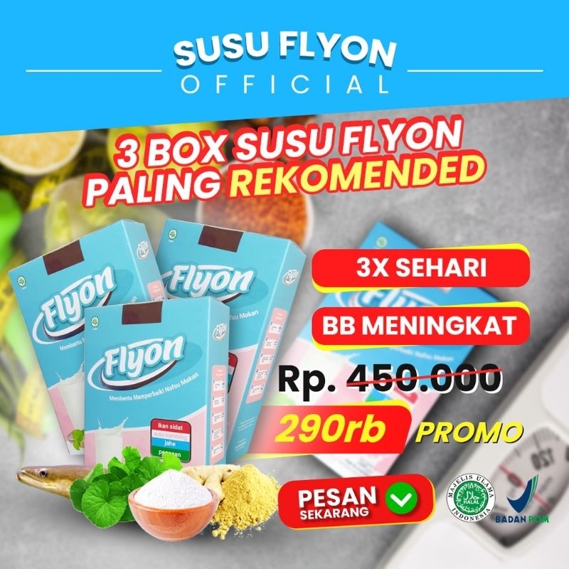 

SUSU FLYON PENGGEMUK BADAN PERMANEN