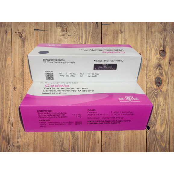 CODELA TABLET PER BOX ISI 10 STRIP