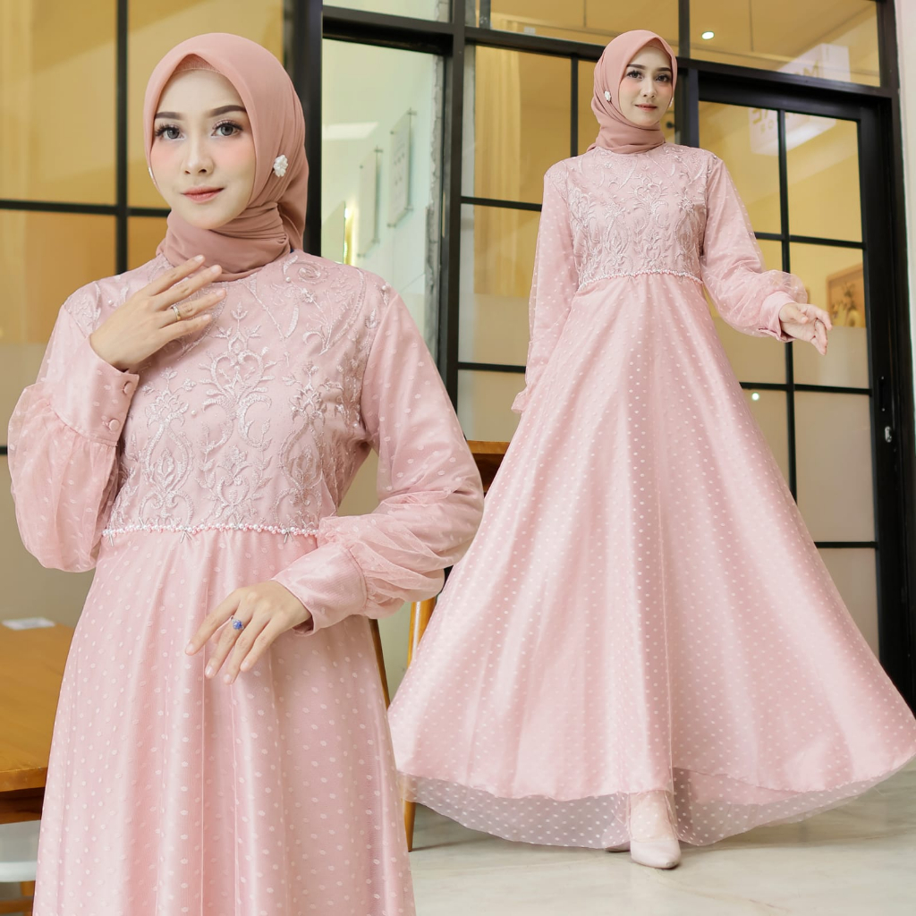 MAXY VIVIAN FASHION PAKAIAN WANITA DRESS GAMIS MAXY PREMIUM HM