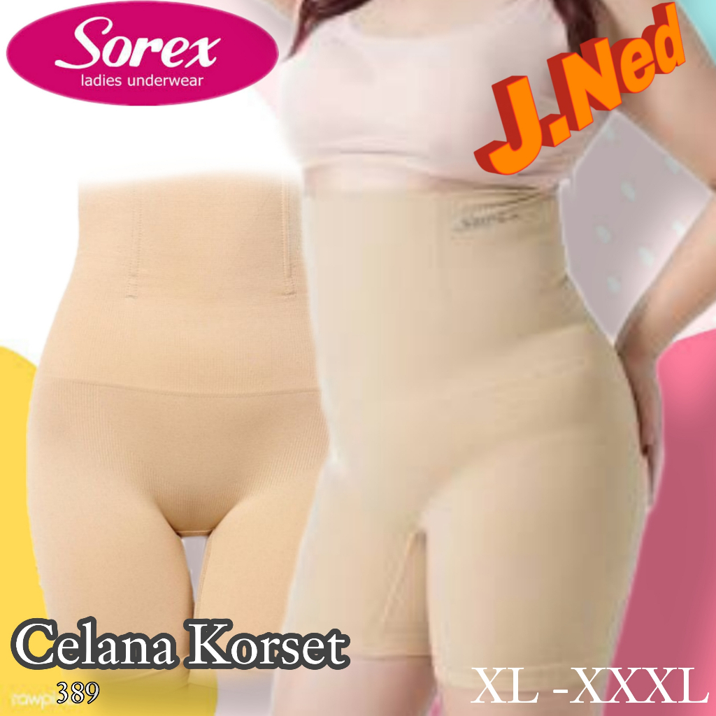 J389 - CELANA KORSET BOXER JUMBO SOREX FREE SIZE bb 75-100