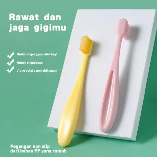 Sikat Gigi Anak 1set isi 3pcs Untuk 2-5 Tahun / Sikat Gigi Soft Anak