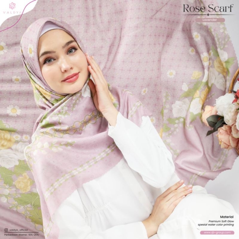 Rose Scarf By Valdya