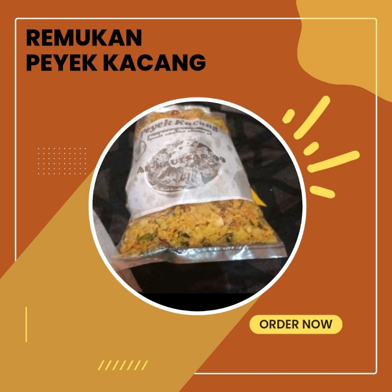 

Remukan Peyek kacang tanah/udang rebon/kacang ijo