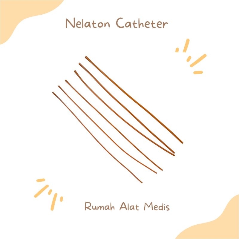 Nelaton Kateter Nelaton Catheter Nelaton Kateter Orange