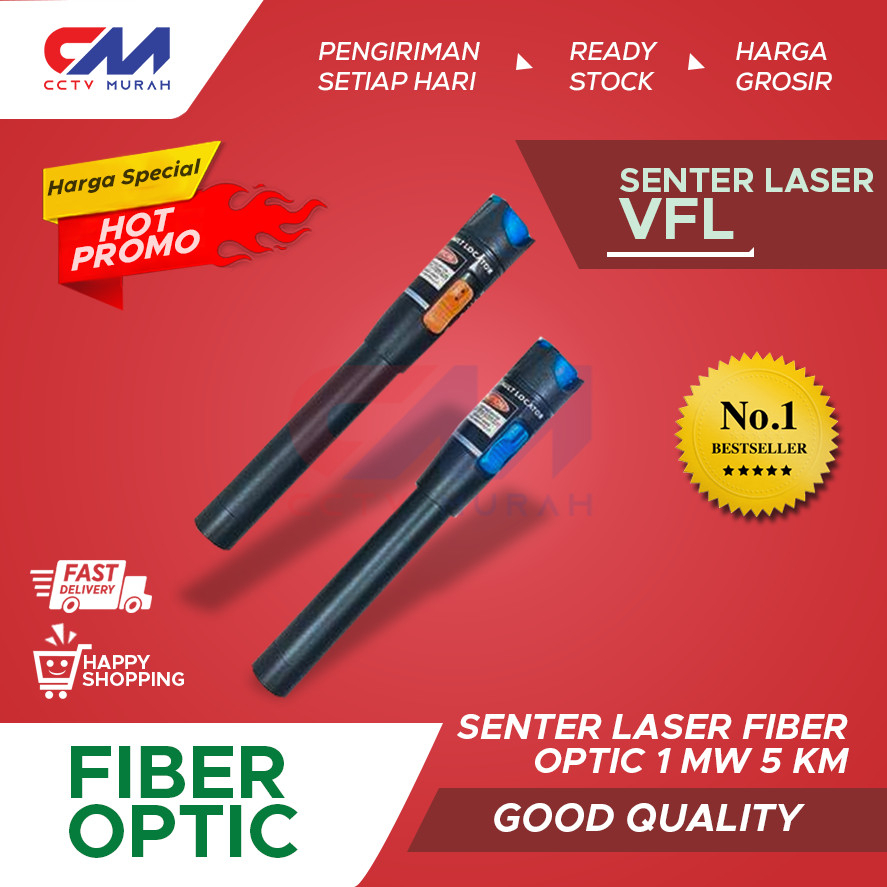 VFL SENTER LASER FIBER OPTIC 1 MW 5 KM