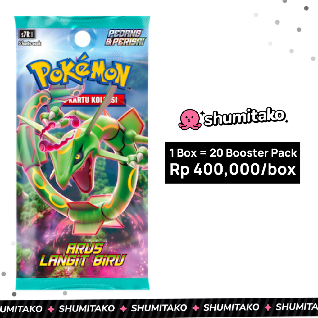 Kartu Pokemon TCG Cards Arus Langit Biru S7R Booster Box