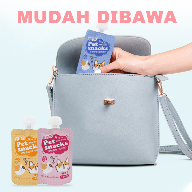 Cemilan Kucing Snack Kucing 90g Makanan Basah Kucing