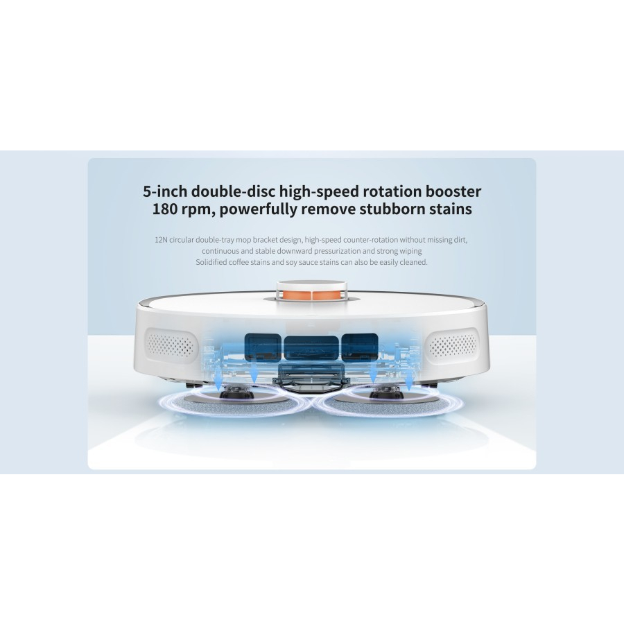 Lydsto W2 Robot Vacuum Cleaner Mopping Sweeping - Penyedot Debu