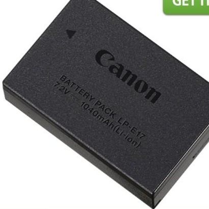 Canon Battery LP E 17 LP-E17 Original