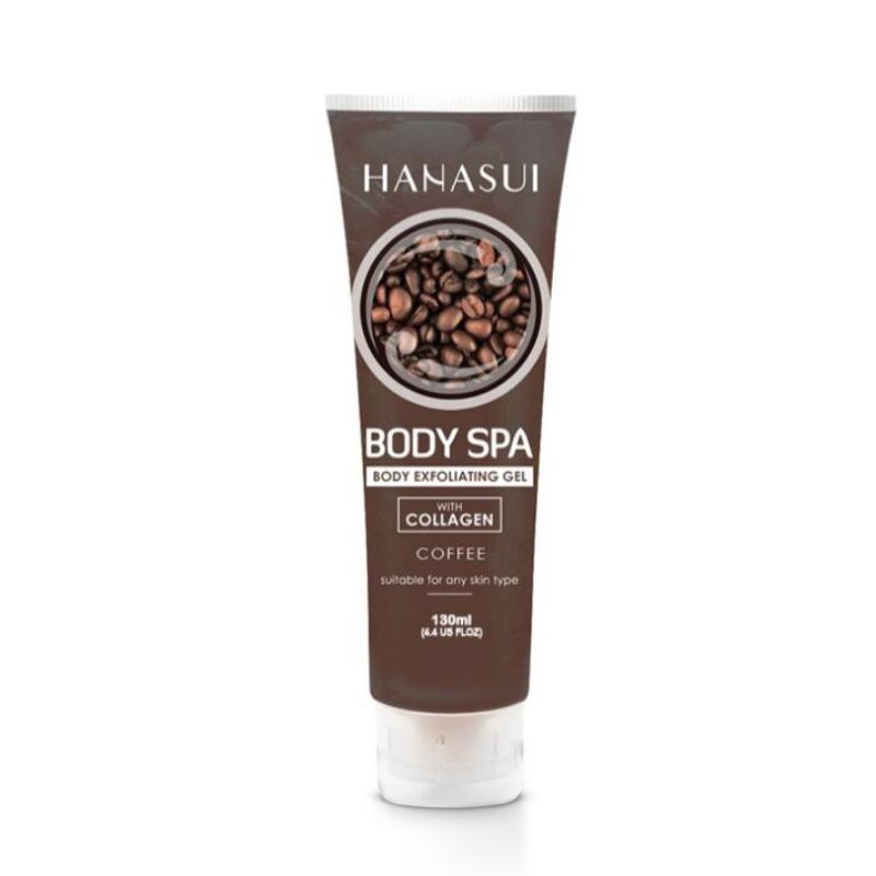 hanasui body spa exfoliating 130ml