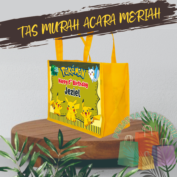 

GOODIE BAG MURAH / TAS ULTAH CUSTOM /TAS ULTAH PROMO/ TAS ULTAH POKEMON PROMO MURAH