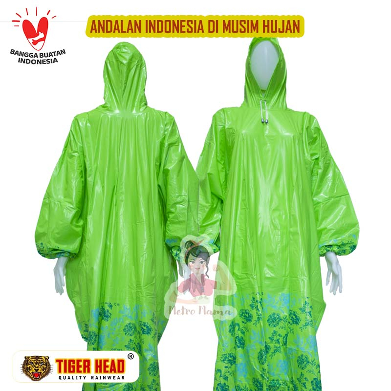 Jas Hujan Muslimah TIGER HEAD GAMIS AISHA 68340 Hijabers