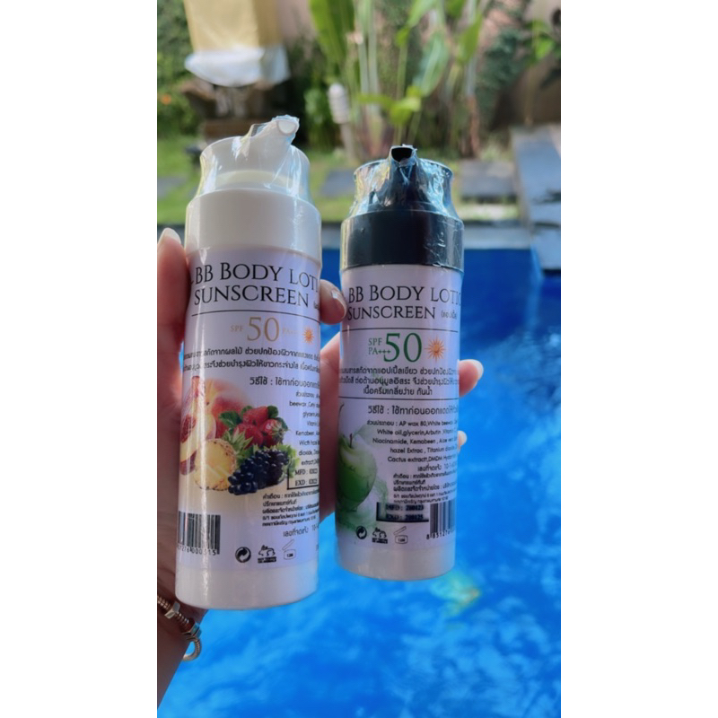 BB Body Lotion Sunscreen SPF 50++ Original Thailand