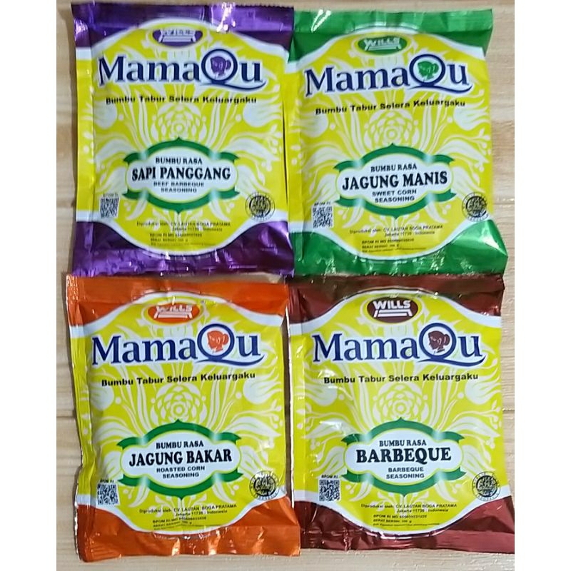✔MURAH Bumbu Tabur Mamaqu 100gr / Bumbu Kentang / Bumbu Mamaqu