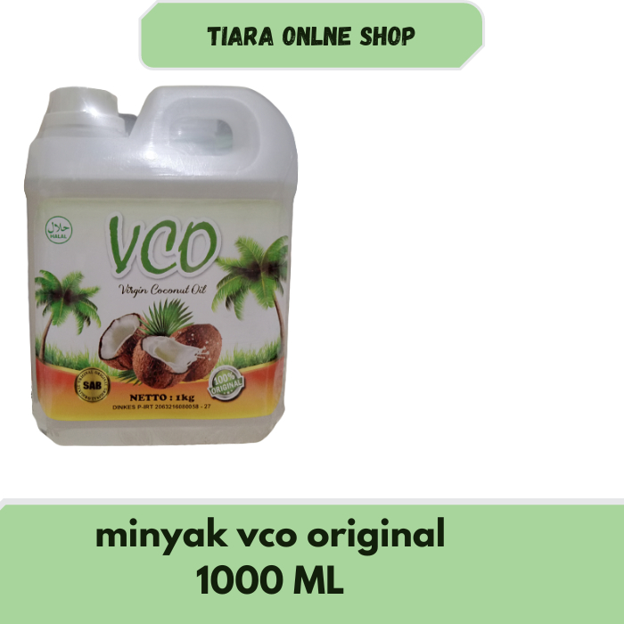 Minyak VCO Kelapa Murni Original 1000 Ml