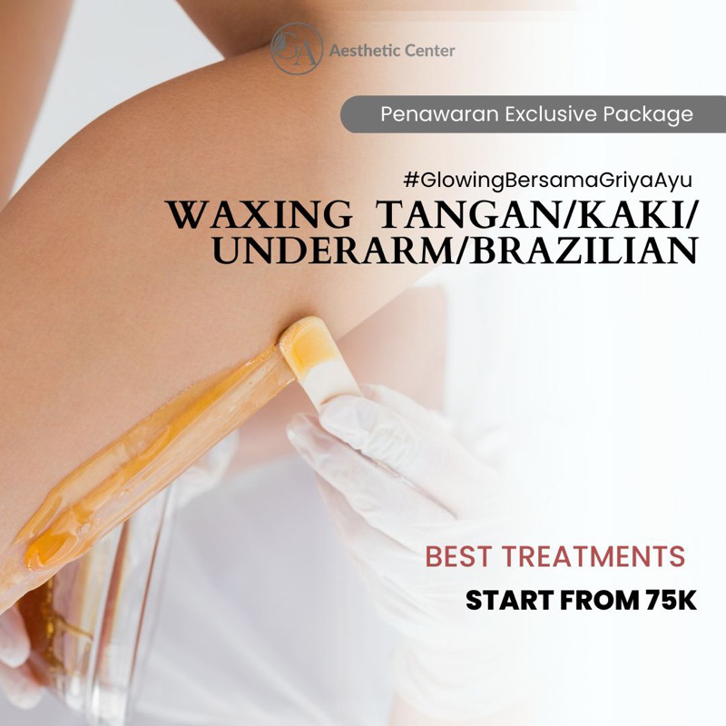 Waxing Kaki,Tangan,Underarm,MissV