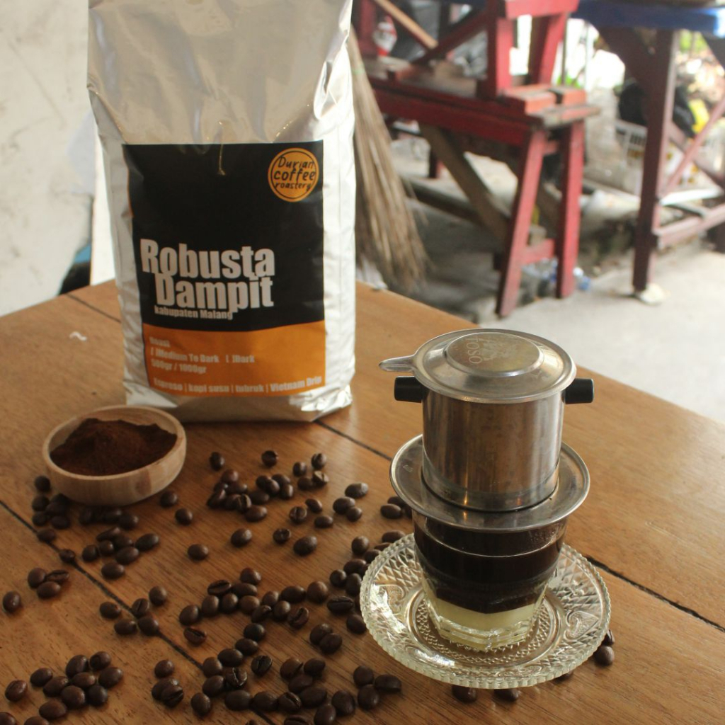 

Robusta Dampit - Roast Bean / Bubuk / biji kopi Kualitas Super