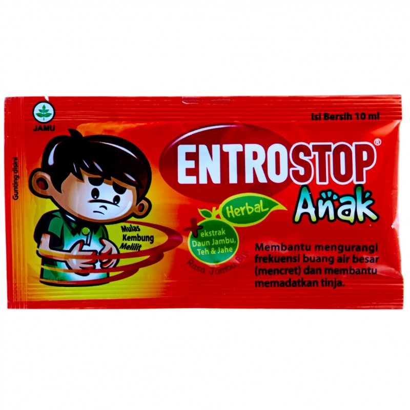 Entrostop Tablet 1 blister 10 Tablet Obat Mencet Diare buang air Besar BAB