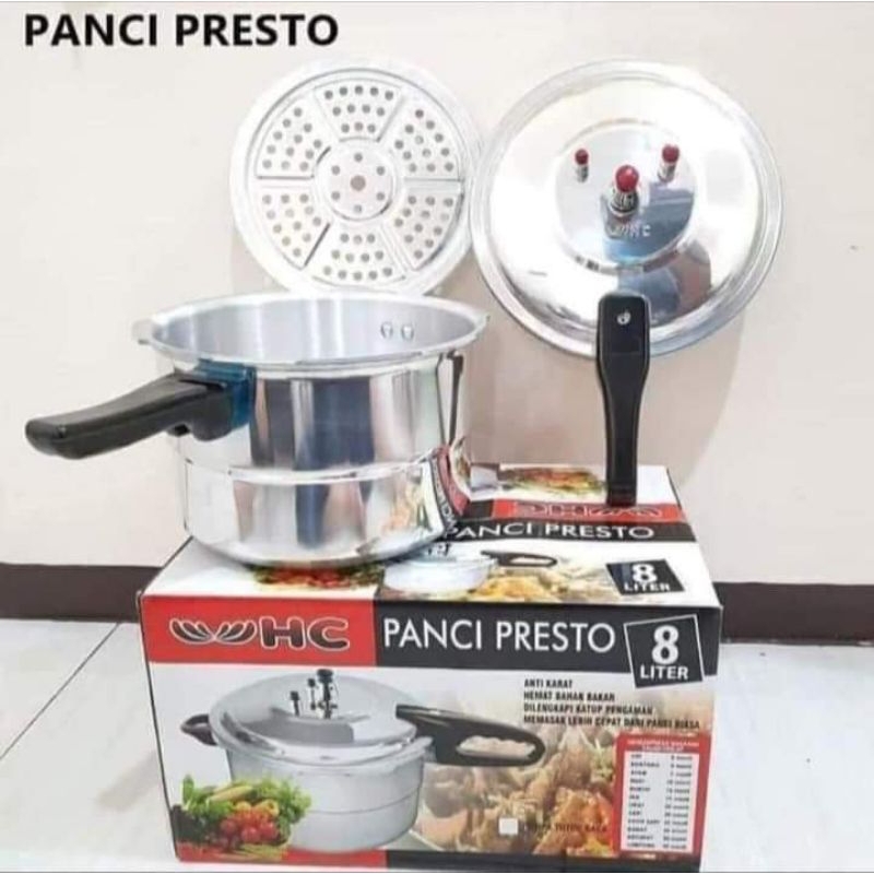Presto Hc/Presto Daging/Presto Hc 8 liter/Presto Serbaguna/Presto