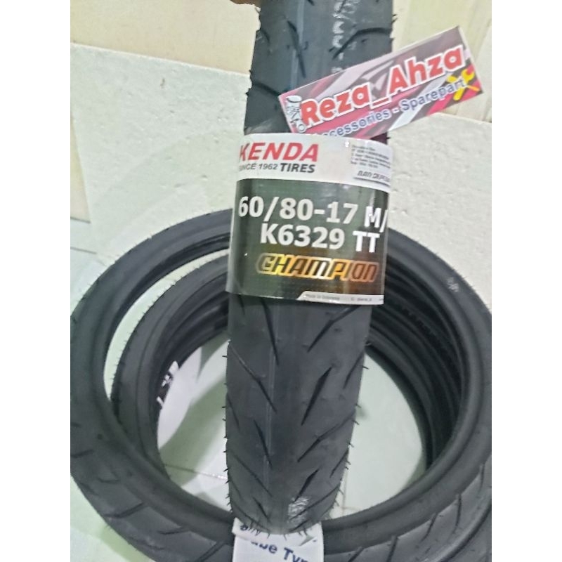 BAN LUAR BAN KENDA RING 17 UKURAN 60/80-17