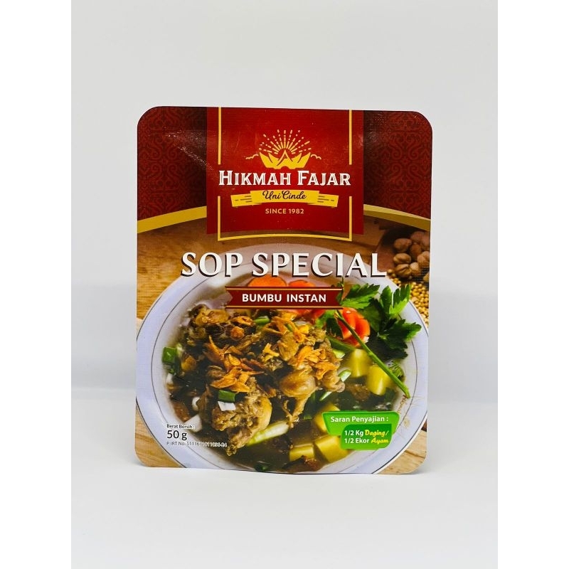 

Sop Special 1/2Kg Bahan