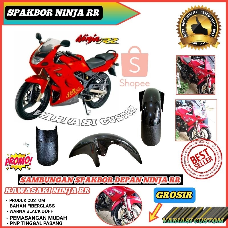 Sambungan spakbor sepakbor depan Ninja rr Double fairing